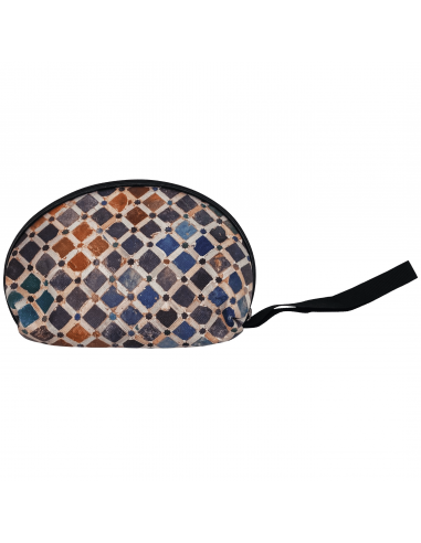 Small faux leather accessory bag Mosaic Design