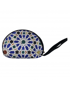 Monedero pequeño polipiel con mosaicos Alhambra