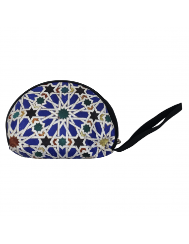 Small faux leather accessory bag Mosaic Design