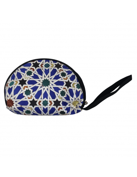 Small faux leather accessory bag Mosaic Design