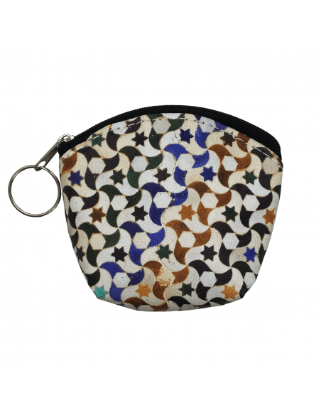 Mini Monedero con diseño de los Mosaicos de la Alhambra