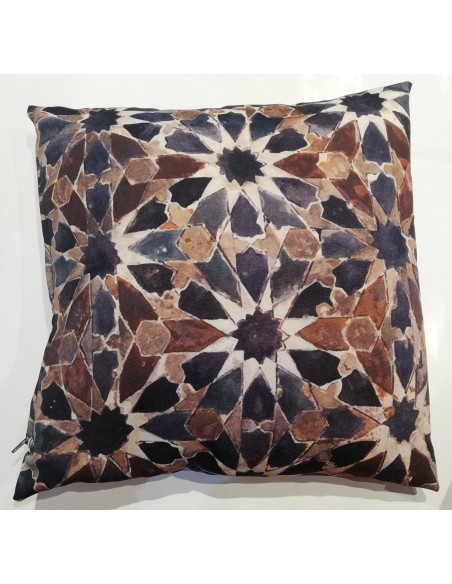 Funda de cojín - Mosaico Rojo