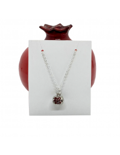 Silver Pomegranate Pendant