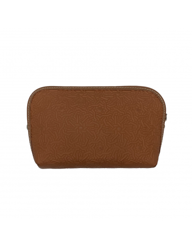 Large leather embossed purse