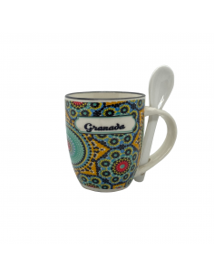 Taza de café con cuchara
