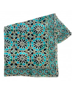 Cotton Neckerchief Mosaic Design