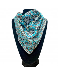 Cotton Neckerchief Mosaic Design 2