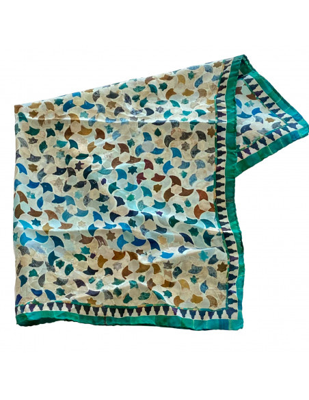 Pañuelo cuello seda