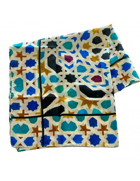 Pañuelo cuello seda