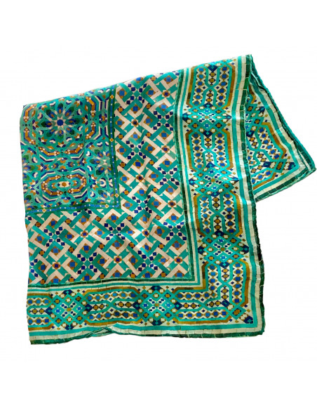 Pañuelo cuello seda