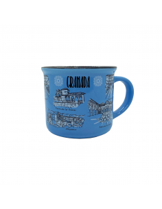 Taza cerámica Granada