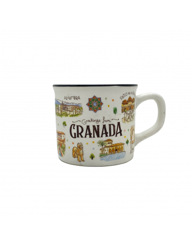 Large ceramic mug - Monuments of...