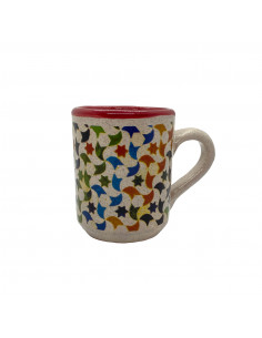 Ceramic espresso coffee cup - Mosaics of the Alhambra design