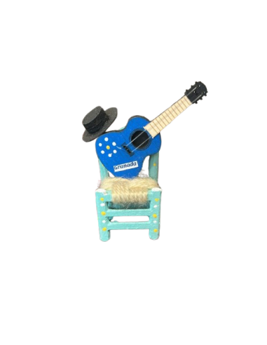 IMANES SILLA - SOMBRERO - GUITARRA
