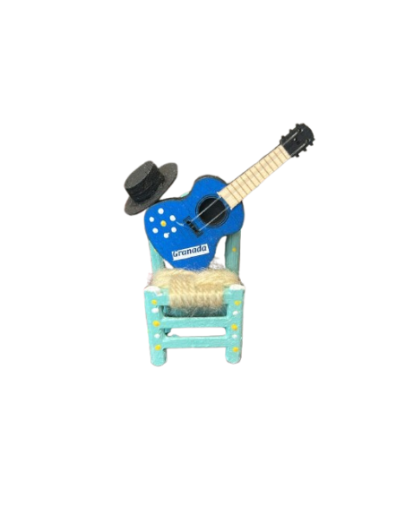 IMANES SILLA - SOMBRERO - GUITARRA