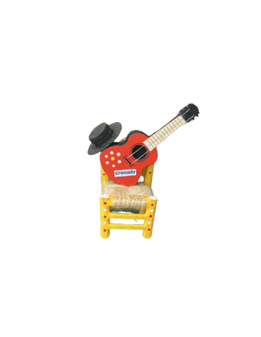 IMANES SILLA - SOMBRERO - GUITARRA