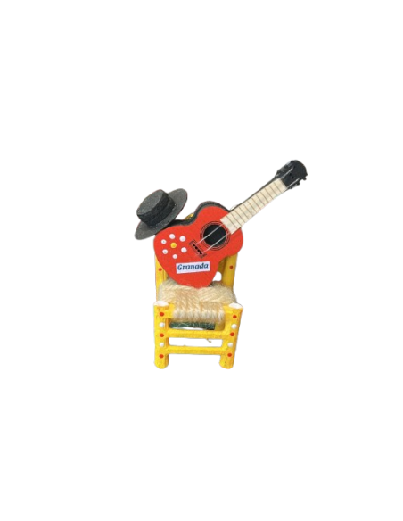 IMANES SILLA - SOMBRERO - GUITARRA