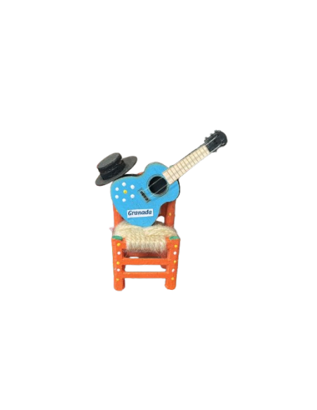 IMANES SILLA - SOMBRERO - GUITARRA