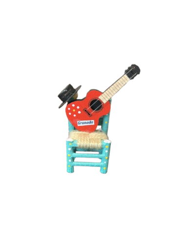 IMANES SILLA - SOMBRERO - GUITARRA