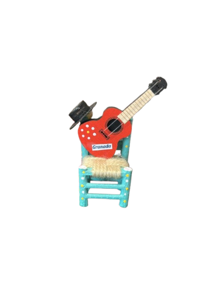 IMANES SILLA - SOMBRERO - GUITARRA