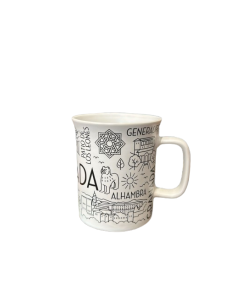 TASSE GRENADE LINEART 370ML