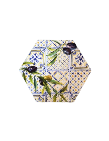 Dessous-de-verre en faïence