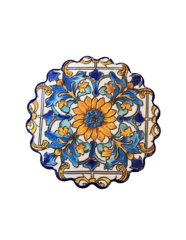 Dessous de verre en faïence