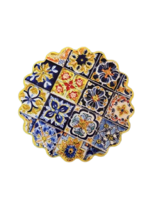 POSAVASO AZULEJO 3D GOLD