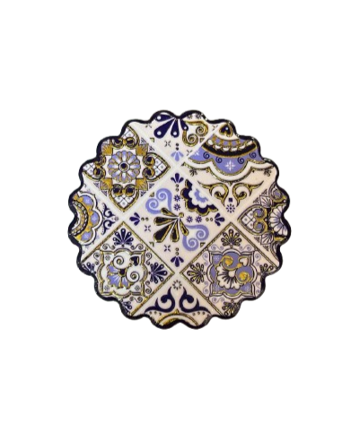 POSAVASO AZULEJO 3D GOLD