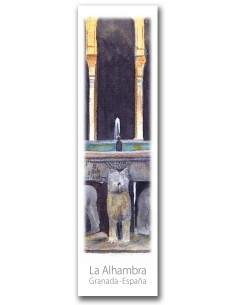 Marcapáginas Patio de los Leones