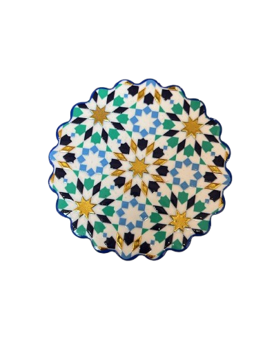 POSAVASO AZULEJO 3D GOLD