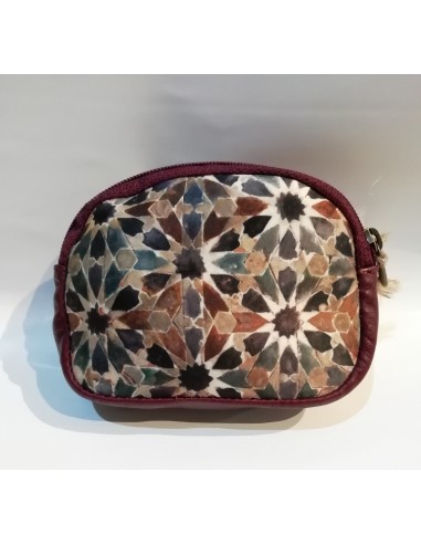 Pomodoro Leather Coin Purse - Mosaico...
