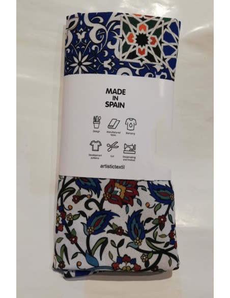 Funda de cojín - Alicatado Mozarabe