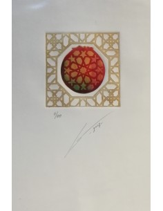 Lámina grabado - Geometría Granada II