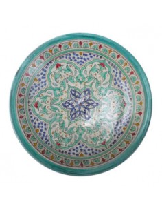Al-Yarrar Ceramic plate with Andalusí design - 31cm