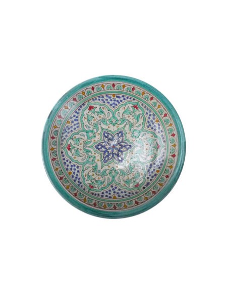 Al-Yarrar Ceramic plate with Andalusí design - 31cm