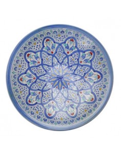 Al-Yarrar Ceramic plate with Andalusí design - 31cm 2
