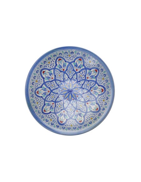 Al-Yarrar Ceramic plate with Andalusí design - 31cm