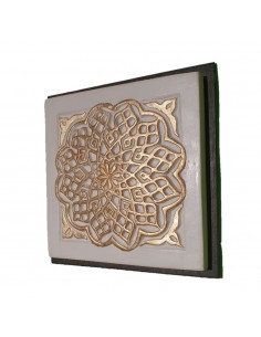 Yesería Medallón Pequeño Estuco-Oro 2
