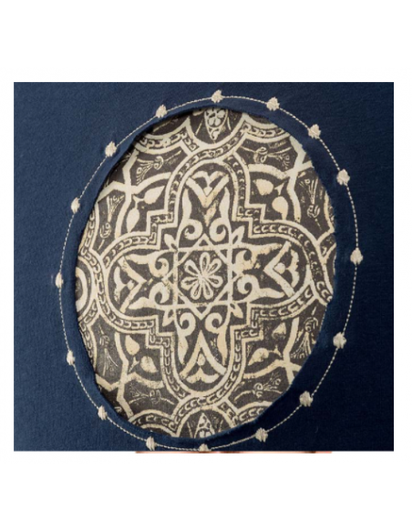 Camiseta Hombre Azul Yeserias