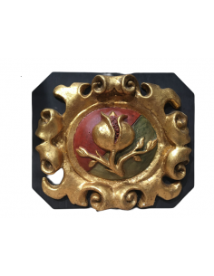 Yesería Blasón Granada Oro