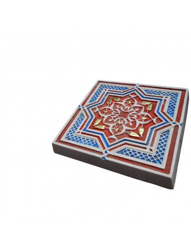 Yesería Cuadrante vegetal color