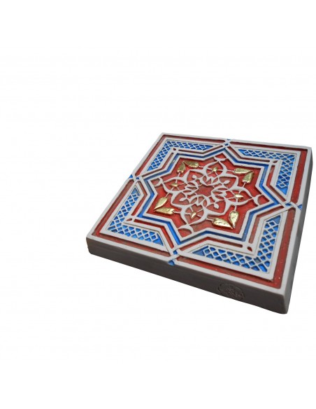 Yesería Cuadrante vegetal color