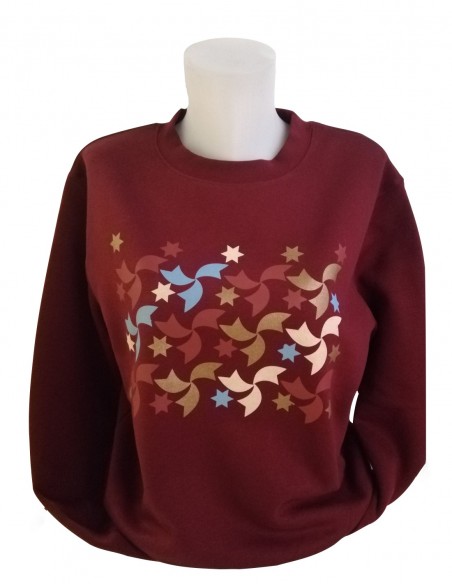 Sudadera pajaritas sin capucha