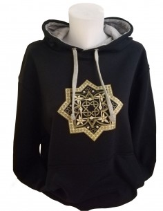 Sudadera estrella árabe con capucha 2
