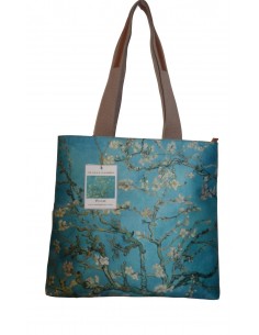 Leather Bag Damara - Almendro Van Gogh