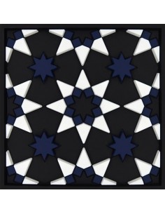 Silicone Coaster - Kaokab design - 9x9cm