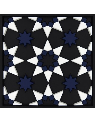 Silicone Coaster - Kaokab design - 9x9cm