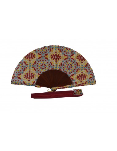 Silk fan and cover set - Alhambra...