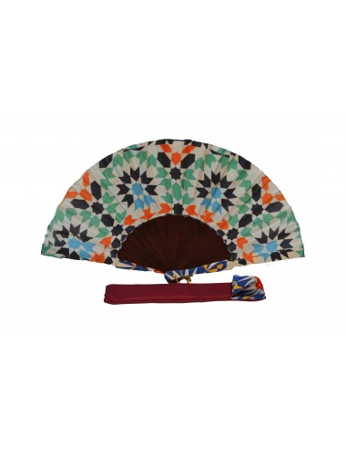 Silk fan and cover set - Alhambra...